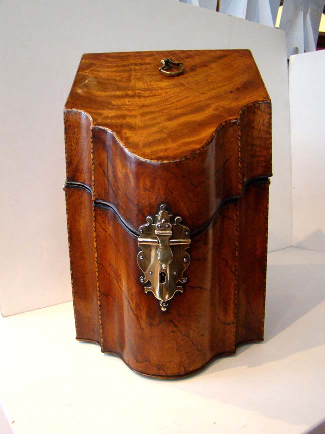 A fine 18th century Mahogany Knife or Cutlery box  circa 1780